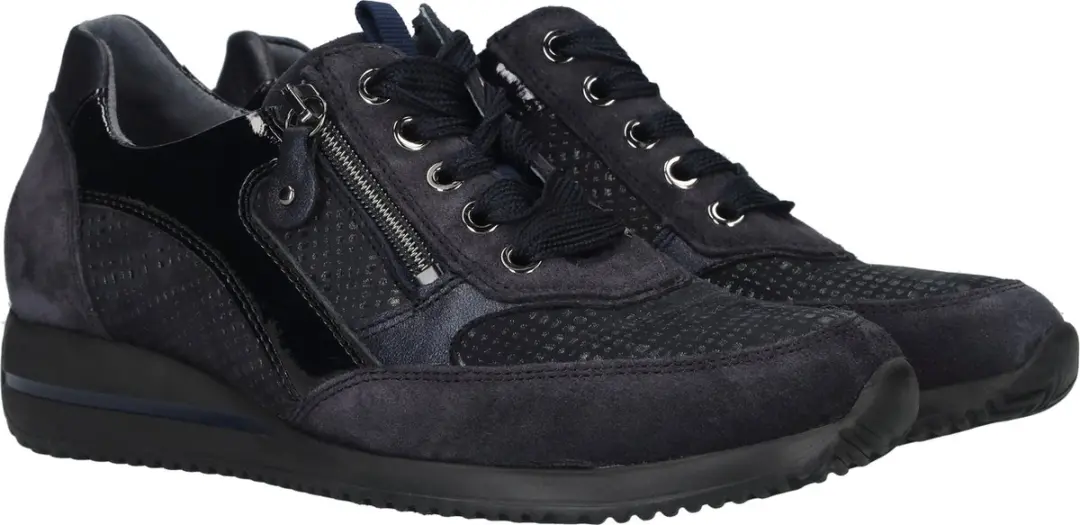 Waldläufer Himona Lage Sneakers Dames - Blauw - 38.5 - afbeelding 3 van 6