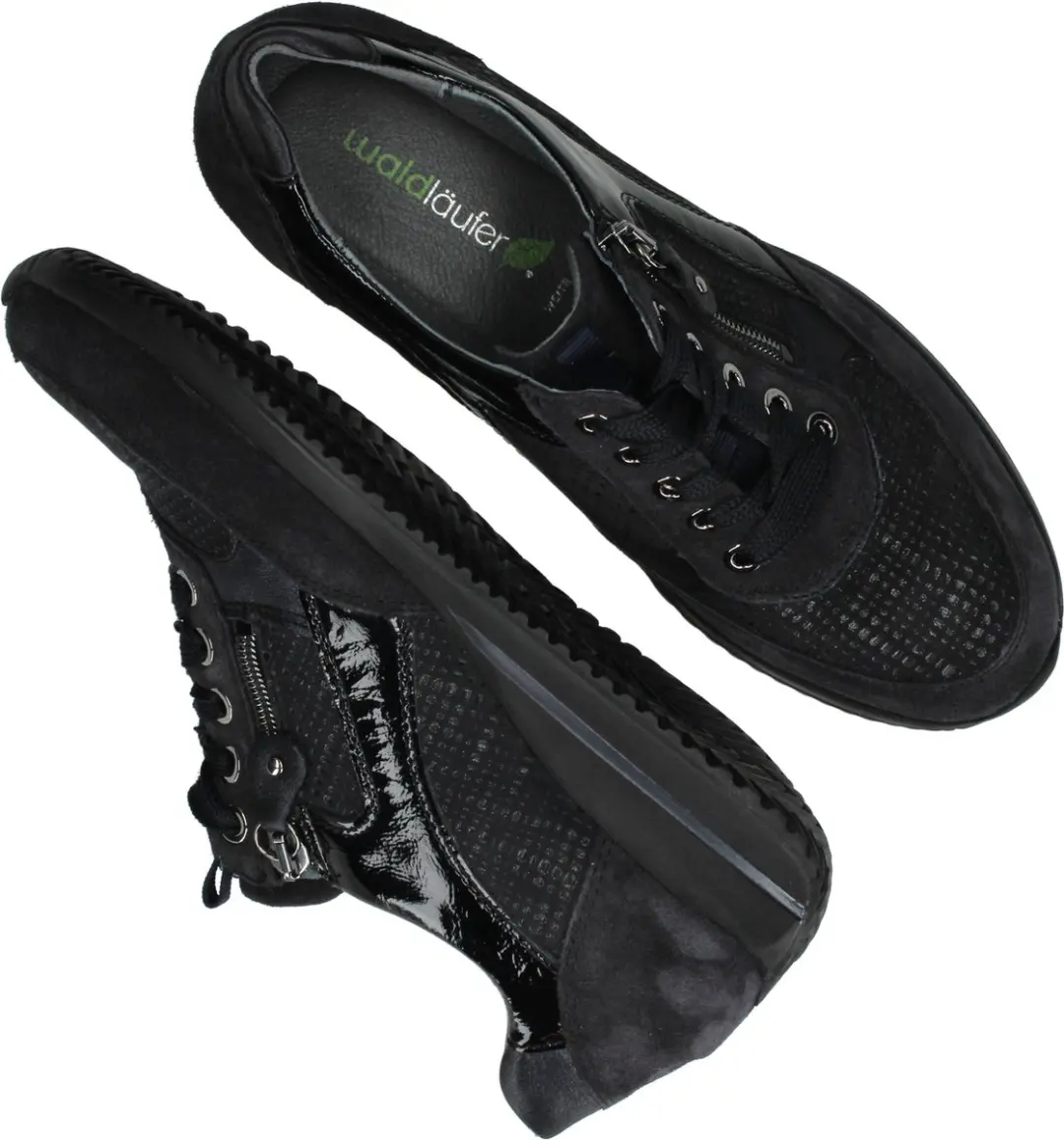 Waldläufer Himona Lage Sneakers Dames - Blauw - 38.5 - afbeelding 4 van 6