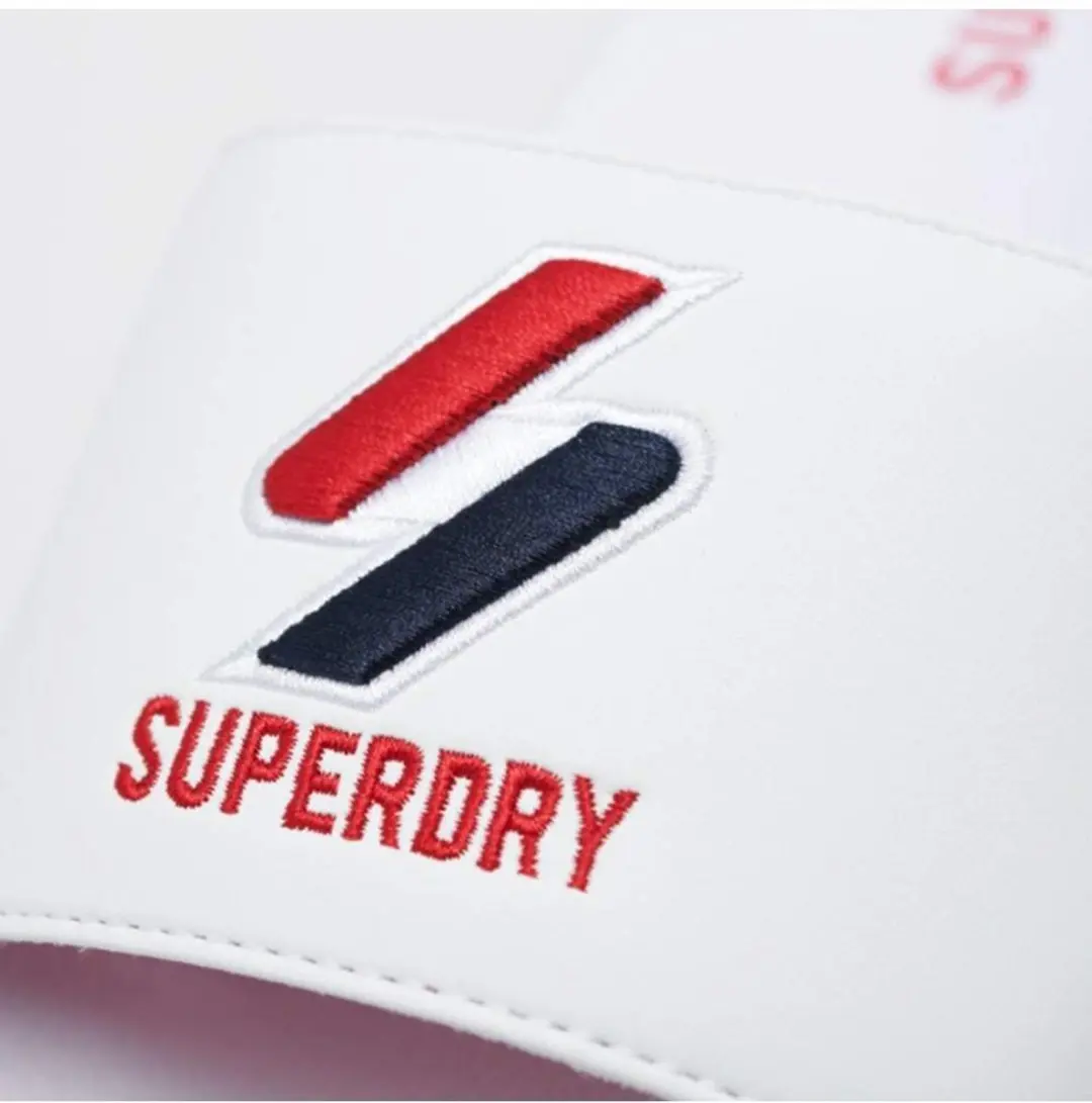 Superdry Core Pool Slide - Wit - afbeelding 6 van 6
