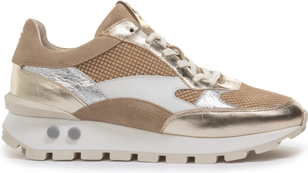 Floris van Bommel Blokki Sneakers Sfw-10098 - Dames 43 - Zand - afbeelding 3 van 6