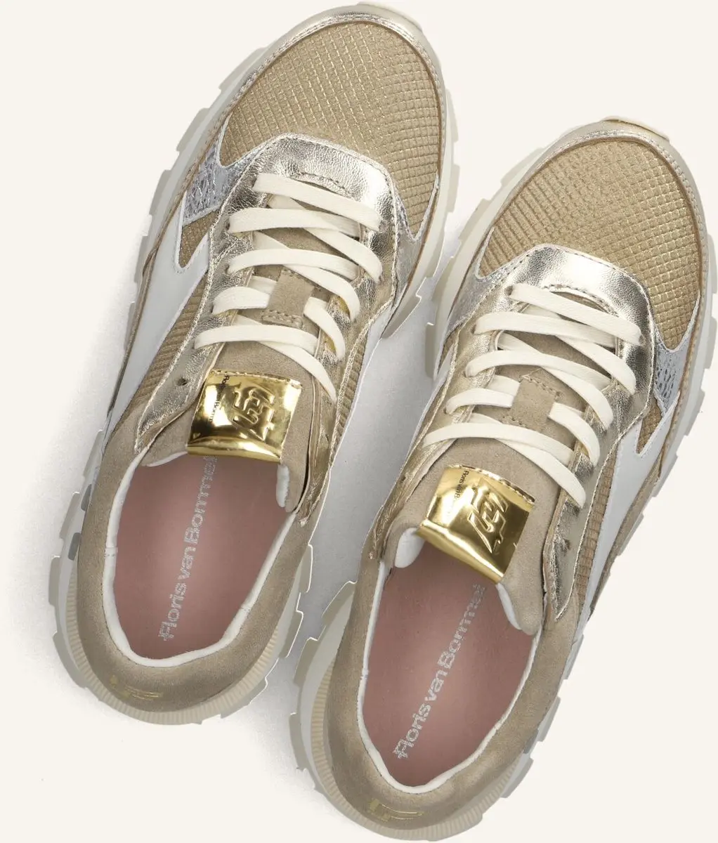 Floris van Bommel Blokki Sneakers Sfw-10098 - Dames 43 - Zand - afbeelding 5 van 6