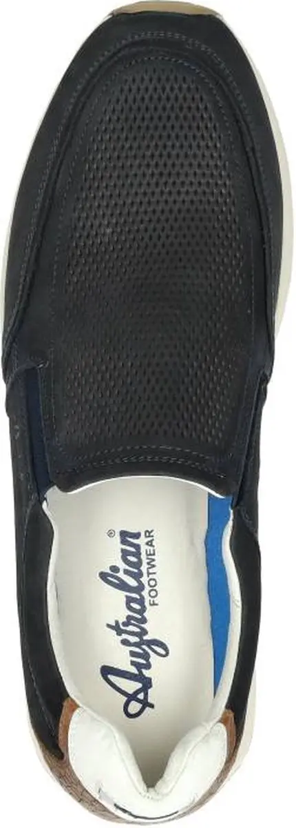 Australian Eagle Instappers Blauw Nubuck - 45 - afbeelding 3 van 6