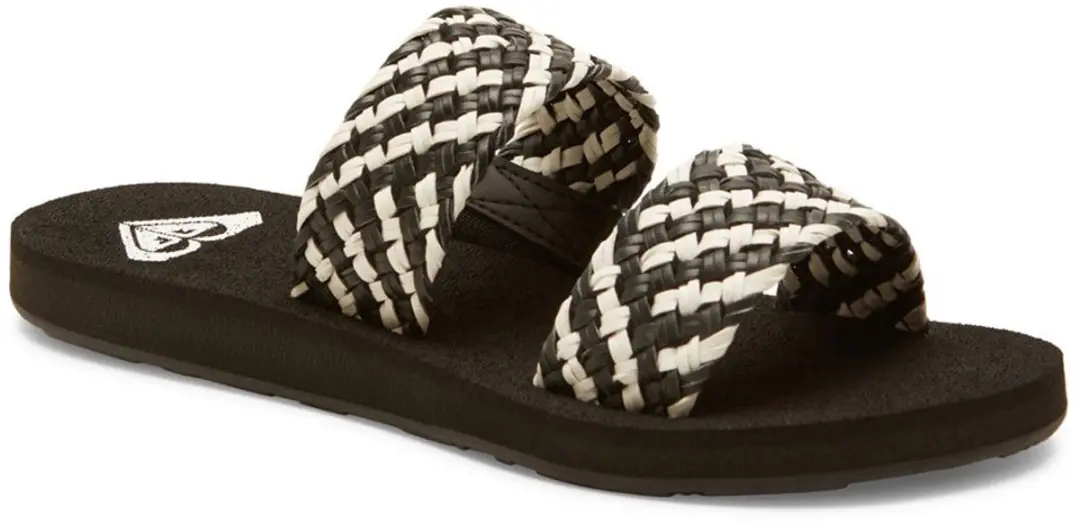 Roxy Porto Ii Sandalen Wit,Zwart EU 40 Vrouw