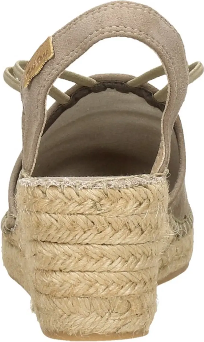 Toni Pons Tremp Espadrilles taupe Suede - Dames - Maat 44 - afbeelding 4 van 6