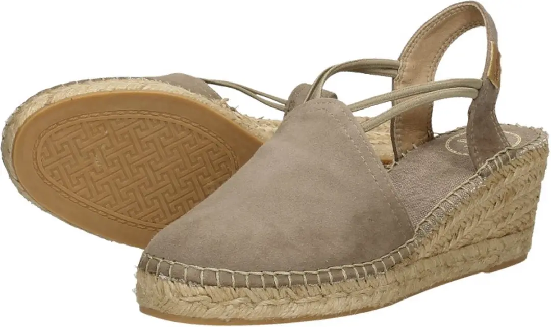 Toni Pons Tremp Espadrilles taupe Suede - Dames - Maat 44 - afbeelding 6 van 6