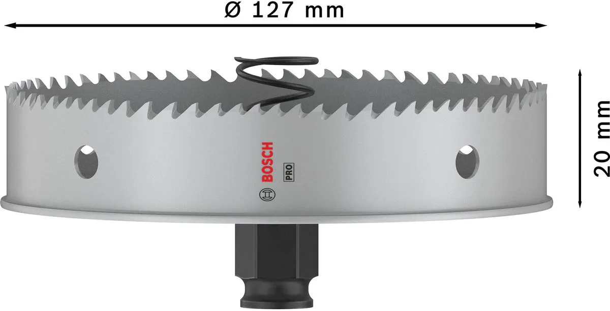 Bosch Professional PC Plus Gatenzaag 127mm Metaal - 2608594471