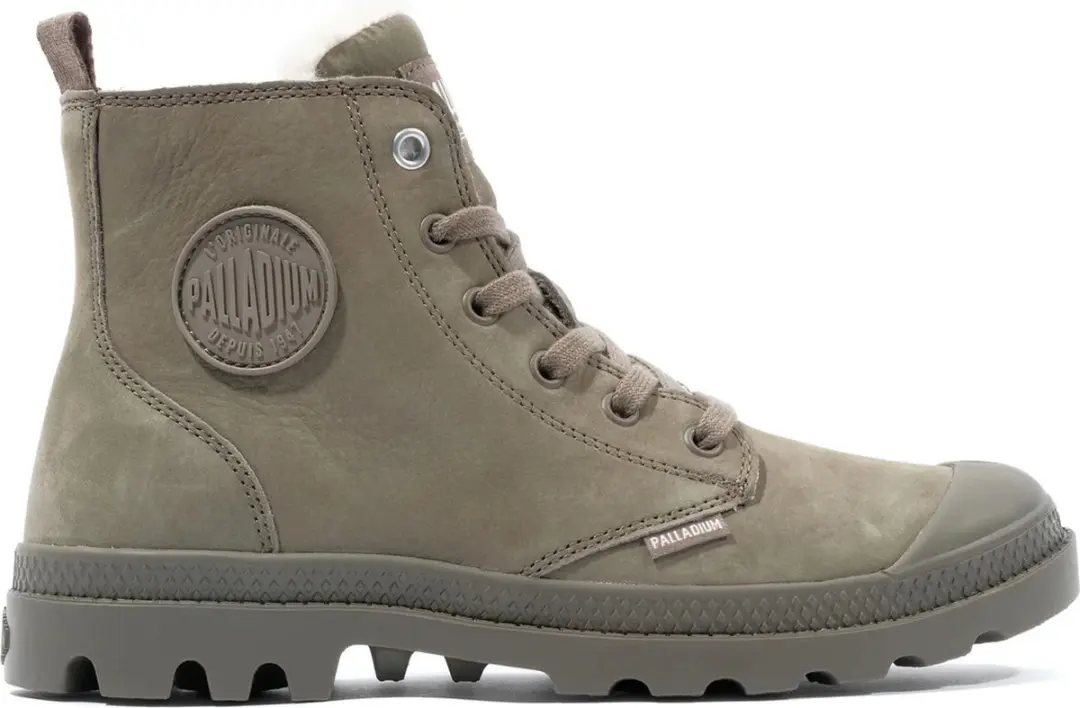 Palladium Pampa Hi Zip WL Hoge Sneakers - Groen 39
