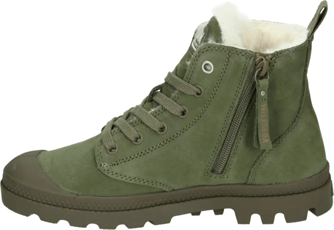 Palladium Pampa Hi Zip WL Hoge Sneakers - Groen 39