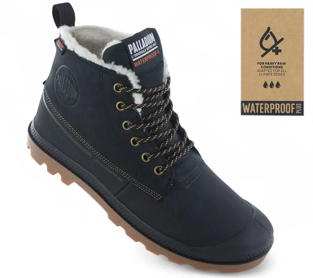 Palladium Pampa Duck WL WP+ Laarzen - Zwart - afbeelding 2 van 6