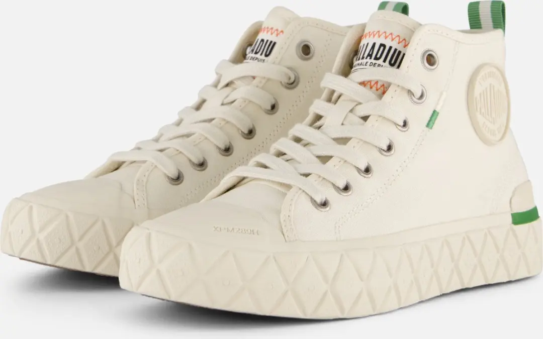 Palladium Palla Ace Chukka Sneakers wit Katoen