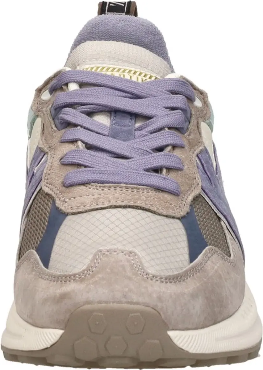Kaotiko Detroit Leren Sneakers Dames - Multi - Maat 39 - afbeelding 3 van 6