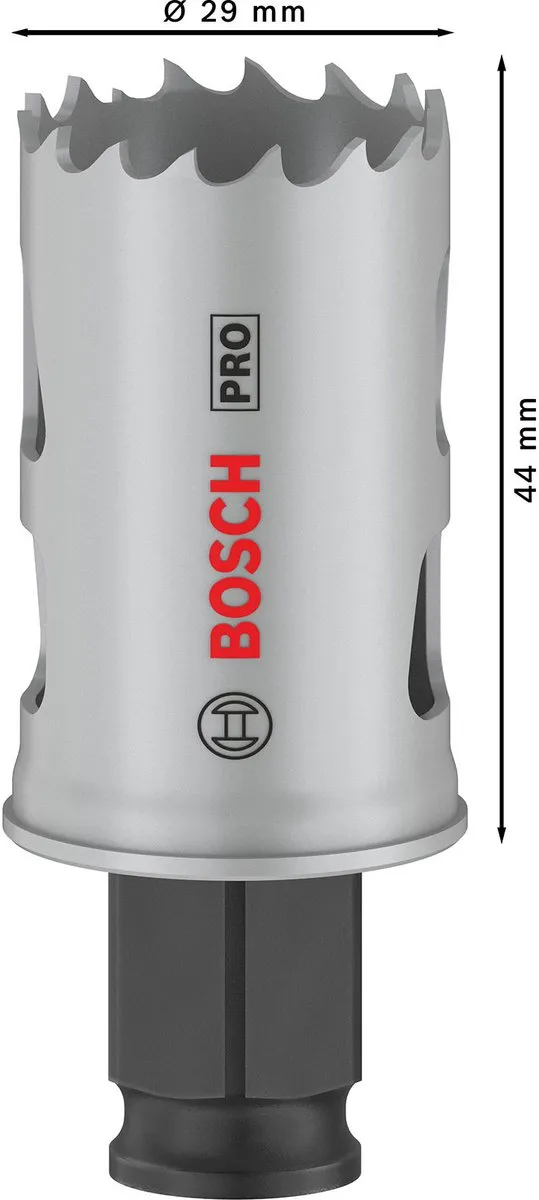Bosch Professional Multi Materiaal PC Plus Gatenzaag 29mm - afbeelding 6 van 6