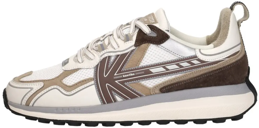 Kaotiko Vancouver Tech Sneakers Laag - gebroken wit - Maat 41 - afbeelding 2 van 6