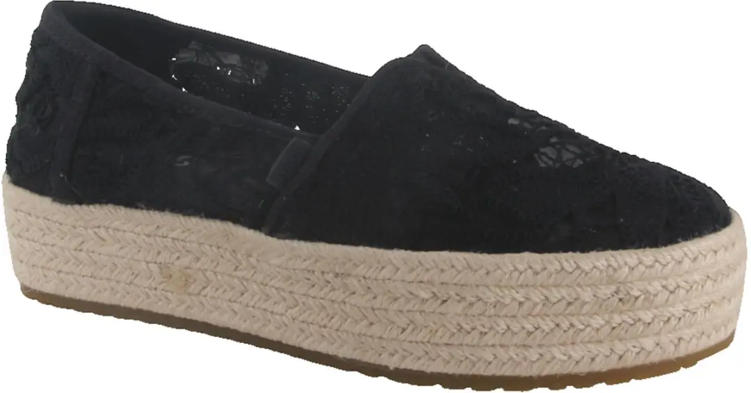 Toms 10023046 dames instappers sportief maat 37 (6,5) zwart