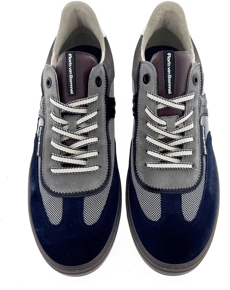 Floris van Bommel DE KUPSTER 08.13 Lage Sneakers - Blauw 43.5