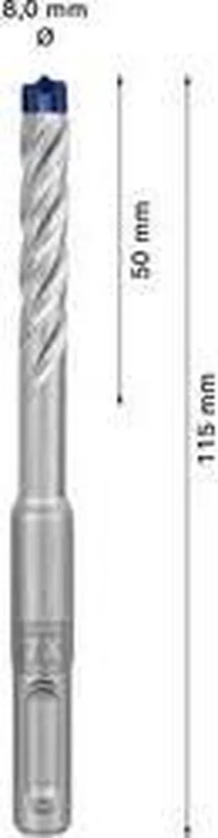 Bosch Professional EXPERT SDS plus-7X Hamerboor 8mm - Beton
