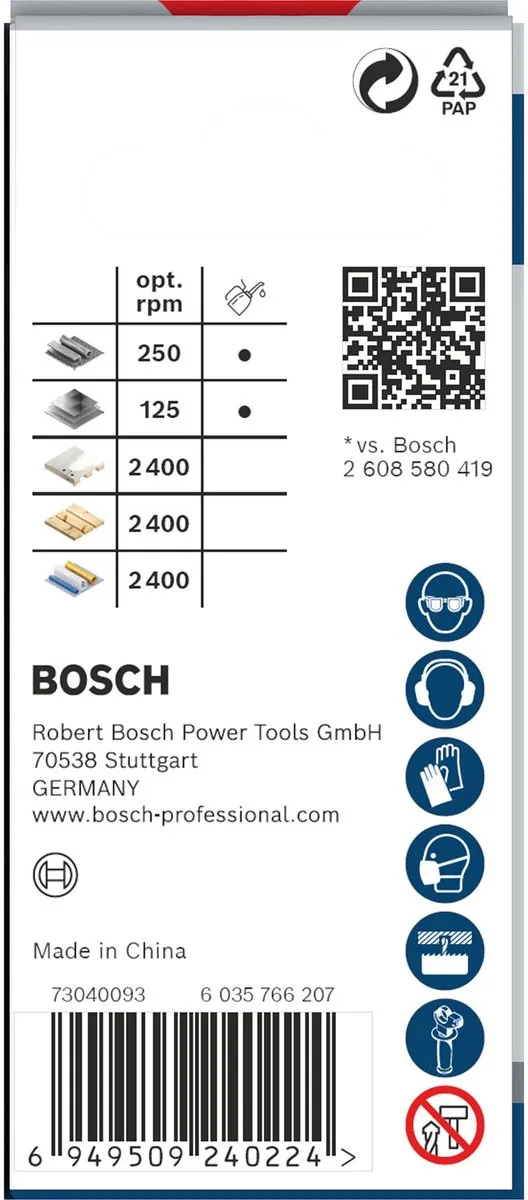 Bosch Professional Multi Materiaal PC Plus Gatenzaag 35mm - 2608594378