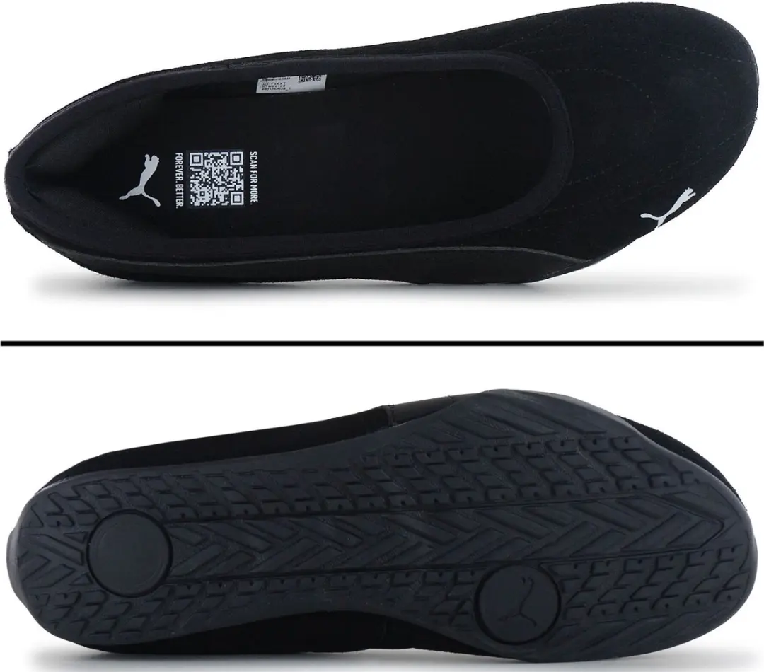 PUMA Catch Soleil Ballerina SD 406310-01 - Dames Slipper - Zwart - afbeelding 5 van 6