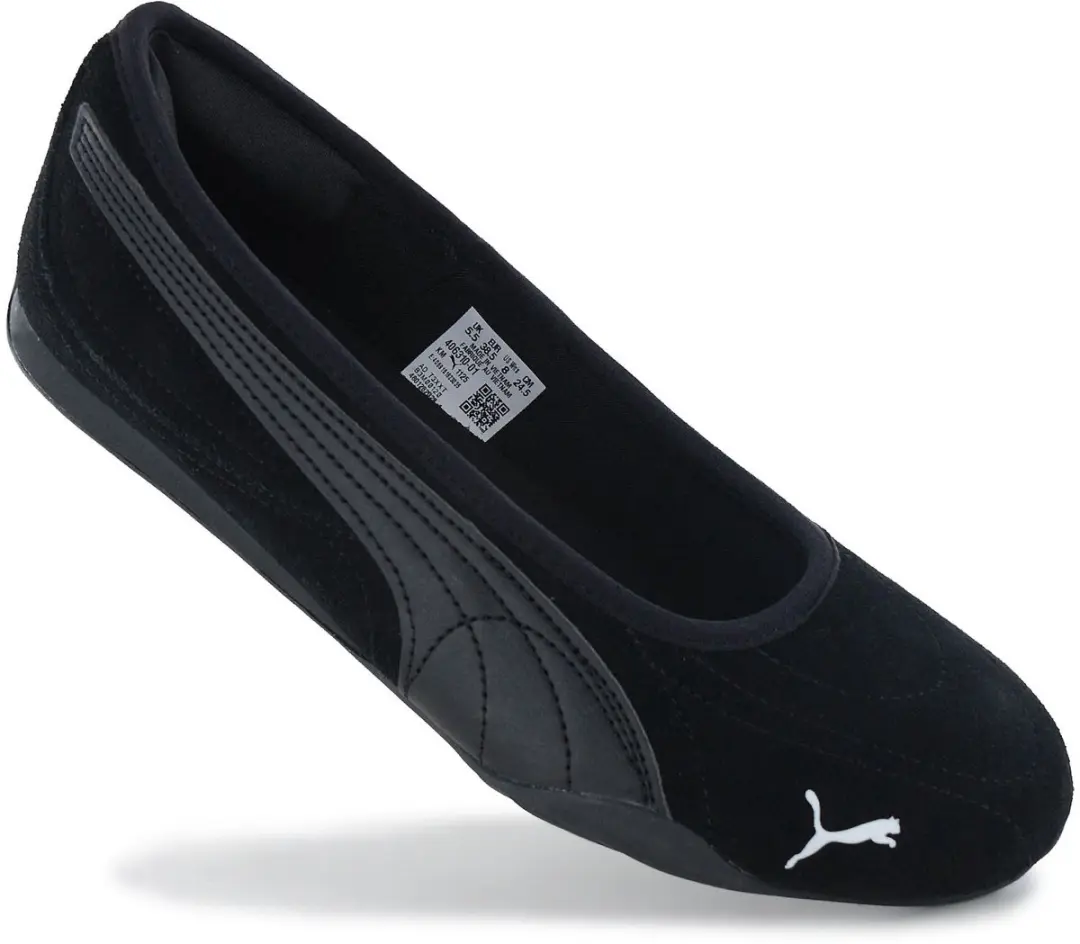 PUMA Catch Soleil Ballerina SD 406310-01 - Dames Slipper - Zwart - afbeelding 6 van 6