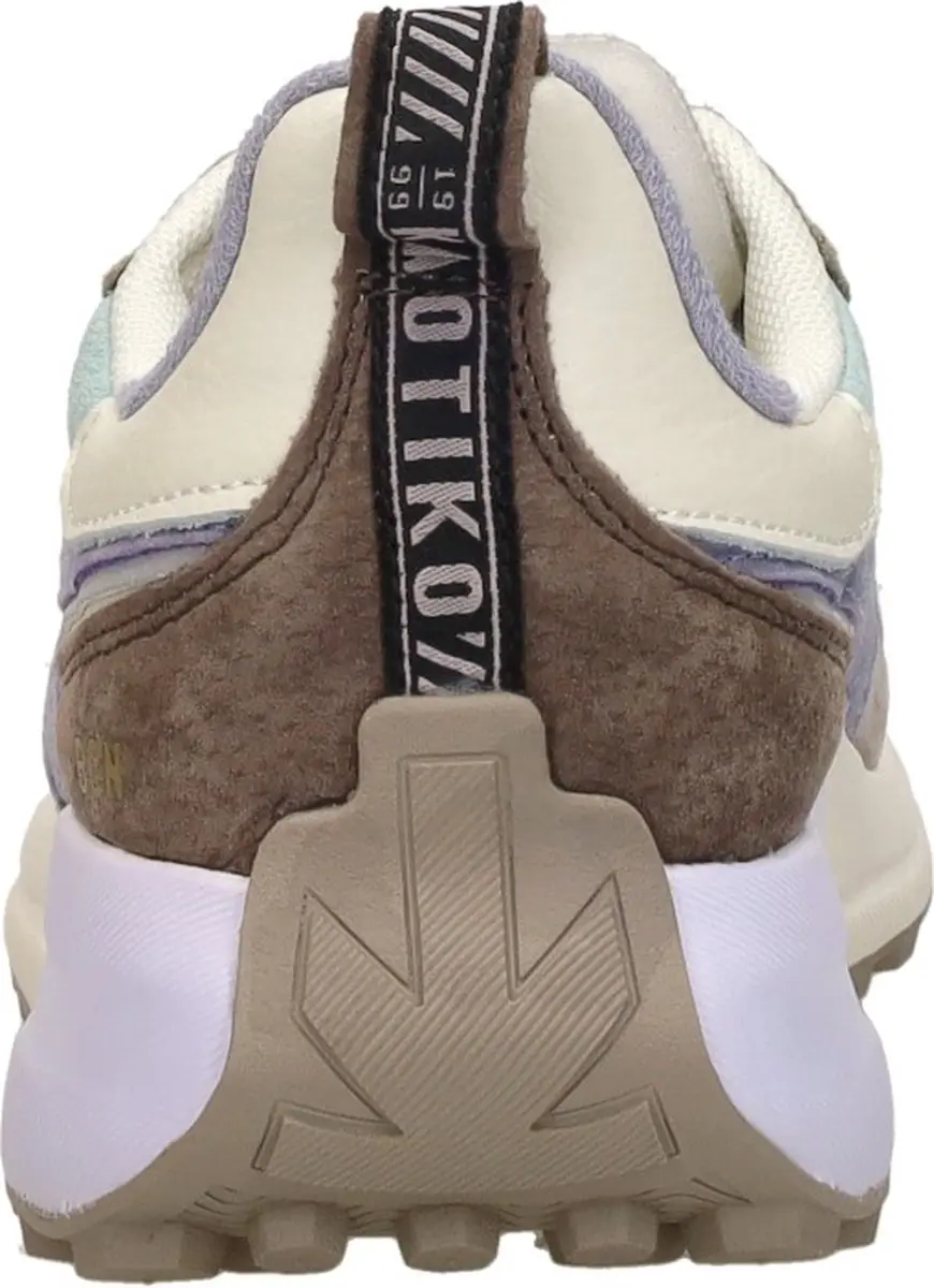 Kaotiko Detroit Sneakers Dames - Leer - Multi - afbeelding 6 van 6