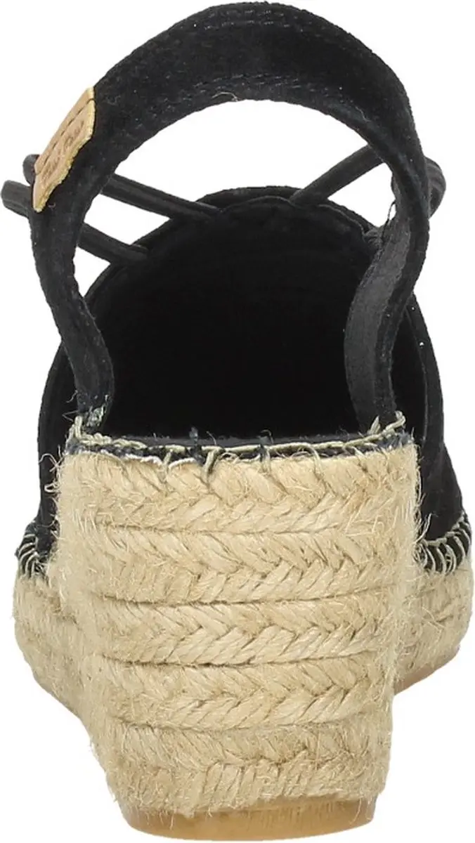 Toni Pons Tremp Espadrilles Zwart Suede - Maat 44 - afbeelding 4 van 6