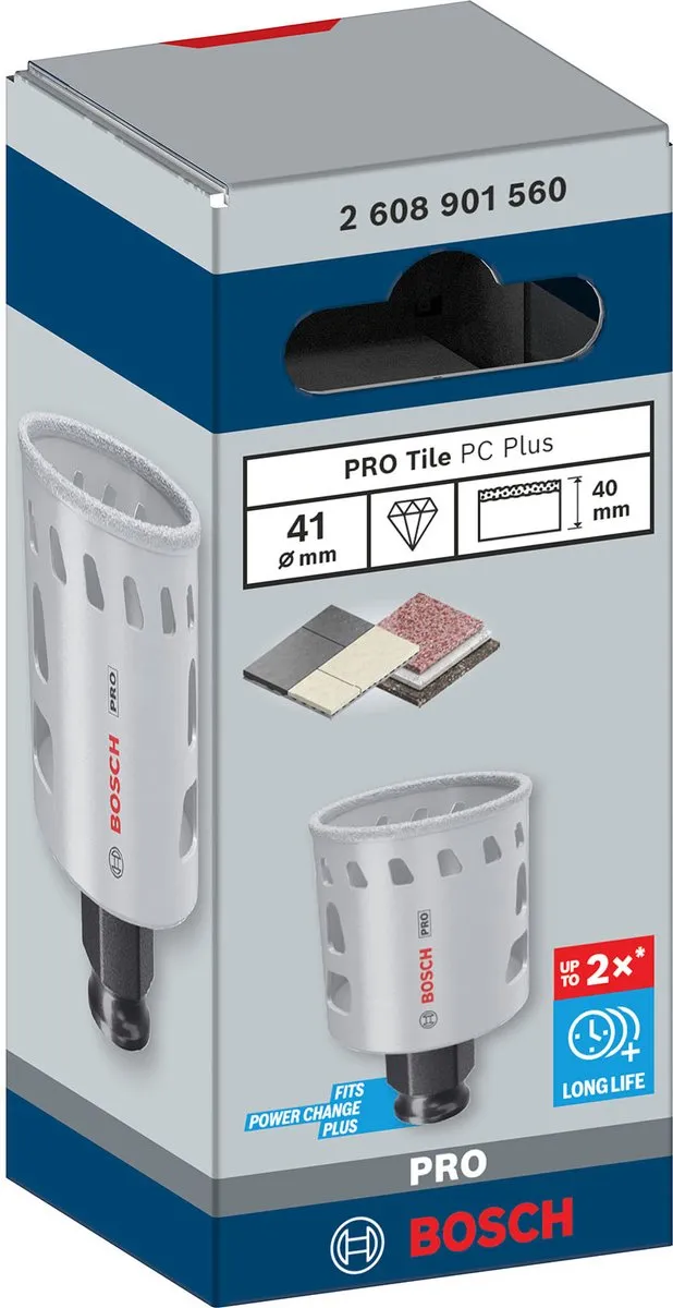 Bosch Professional Tegel PC Plus Gatzaag 41mm - 2608901560