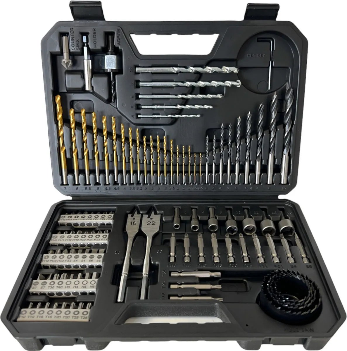 Bosch Professional Boren- en Bitset 103-delig - Hout/Metalen/Steen