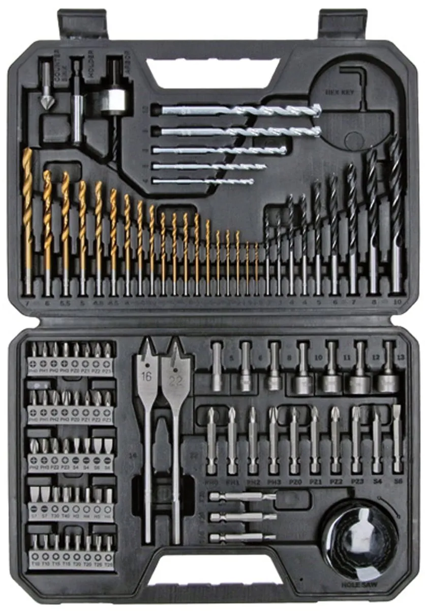 Bosch Professional Boren- en Bitset 103-delig - Hout/Metalen/Steen - afbeelding 6 van 6