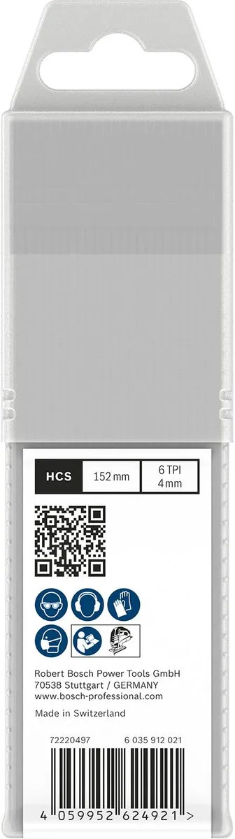Bosch Professional T344DP Decoupeerzaagbladen 152mm - 25 Stuks