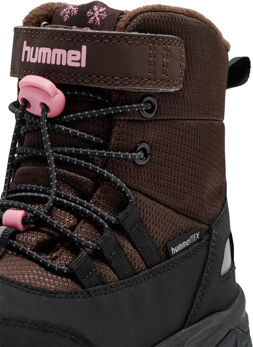 Hummel Snow Boot Tex Kinderwinterlaarzen - Peppercorn - afbeelding 2 van 3