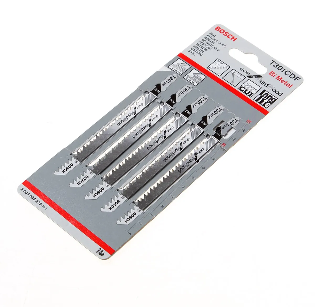 Bosch Professional DECOUPEERZB T301CDF 5 Decoupeerzaagblad - o.a. hout/kunststof/metaal