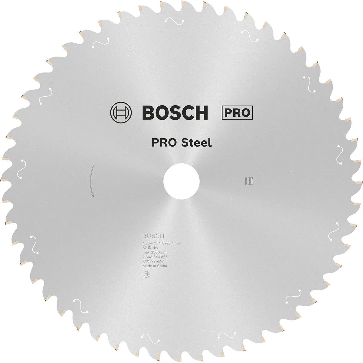 Bosch Professional Staalzaagblad 254mm Metaal
