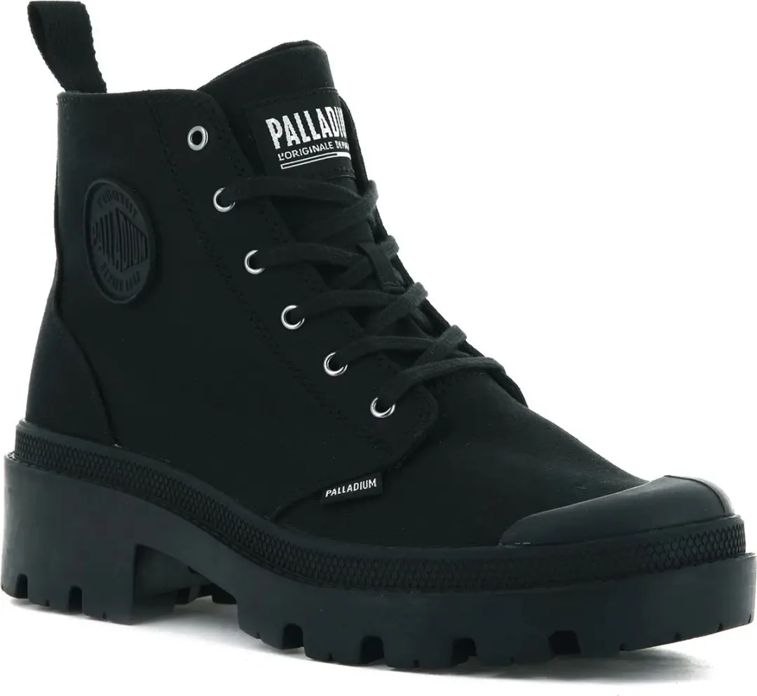 Palladium Pallabase Twill Sneakers - Zwart 38 - afbeelding 6 van 6