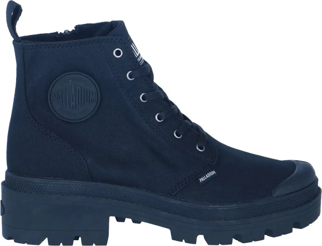 Palladium Pallabase Twill Sneakers - Zwart 38 - afbeelding 2 van 6