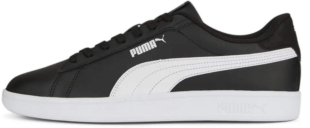 PUMA Smash 3.0 L Unisex Sneakers - Puma Black-White - afbeelding 4 van 6