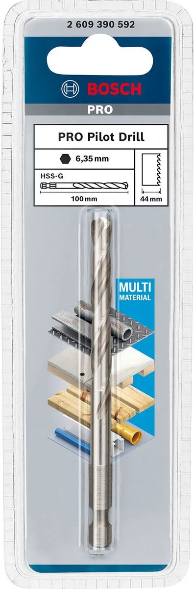 Bosch Professional Centreerboor HSS-G 100 1st - 2609390592