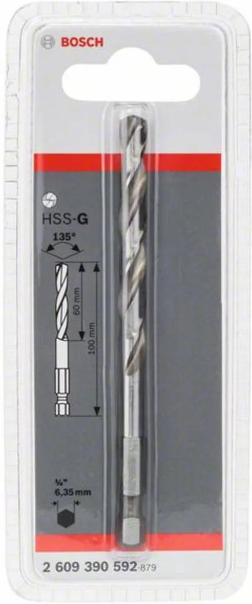 Bosch Professional Centreerboor HSS-G 100 1st - 2609390592