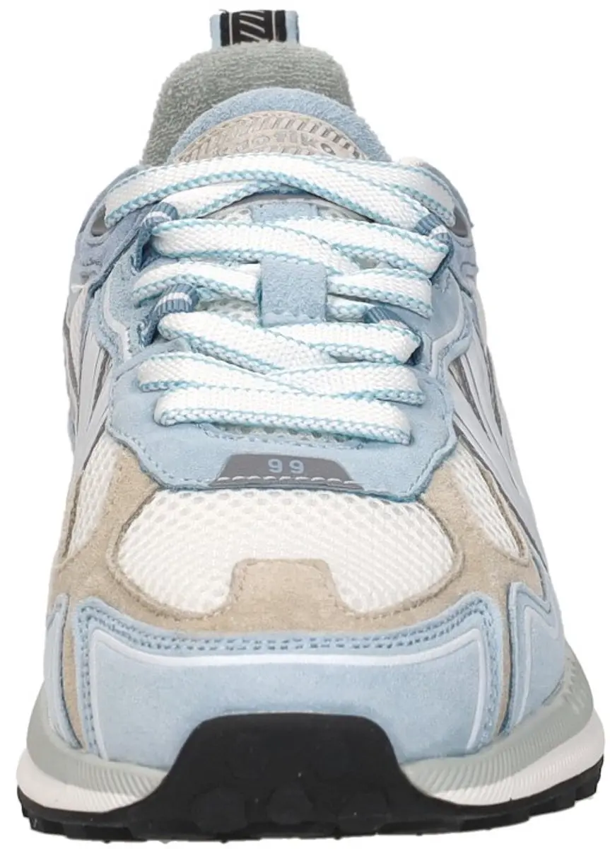 Kaotiko Detroit Tech Sneakers Laag - Licht Blauw - Maat 40 - afbeelding 3 van 6
