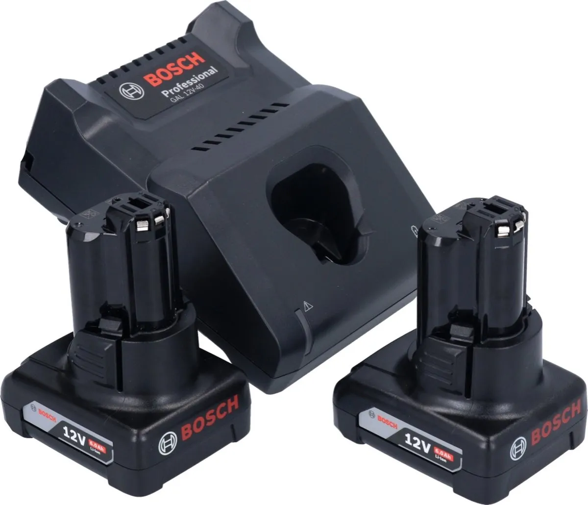 Bosch GDR 12V-105 Professional Accu-slagschroevendraaier - 2x 6,0 Ah + Oplader