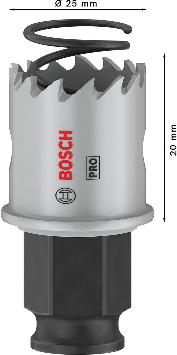 Bosch Professional PC Plus Gatenzaag 25mm - 2608594443 - afbeelding 3 van 5