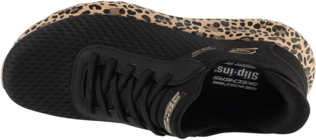 Skechers Slip-Ins Bobs Squad Chaos Sneakers 117246-BLK - Zwart