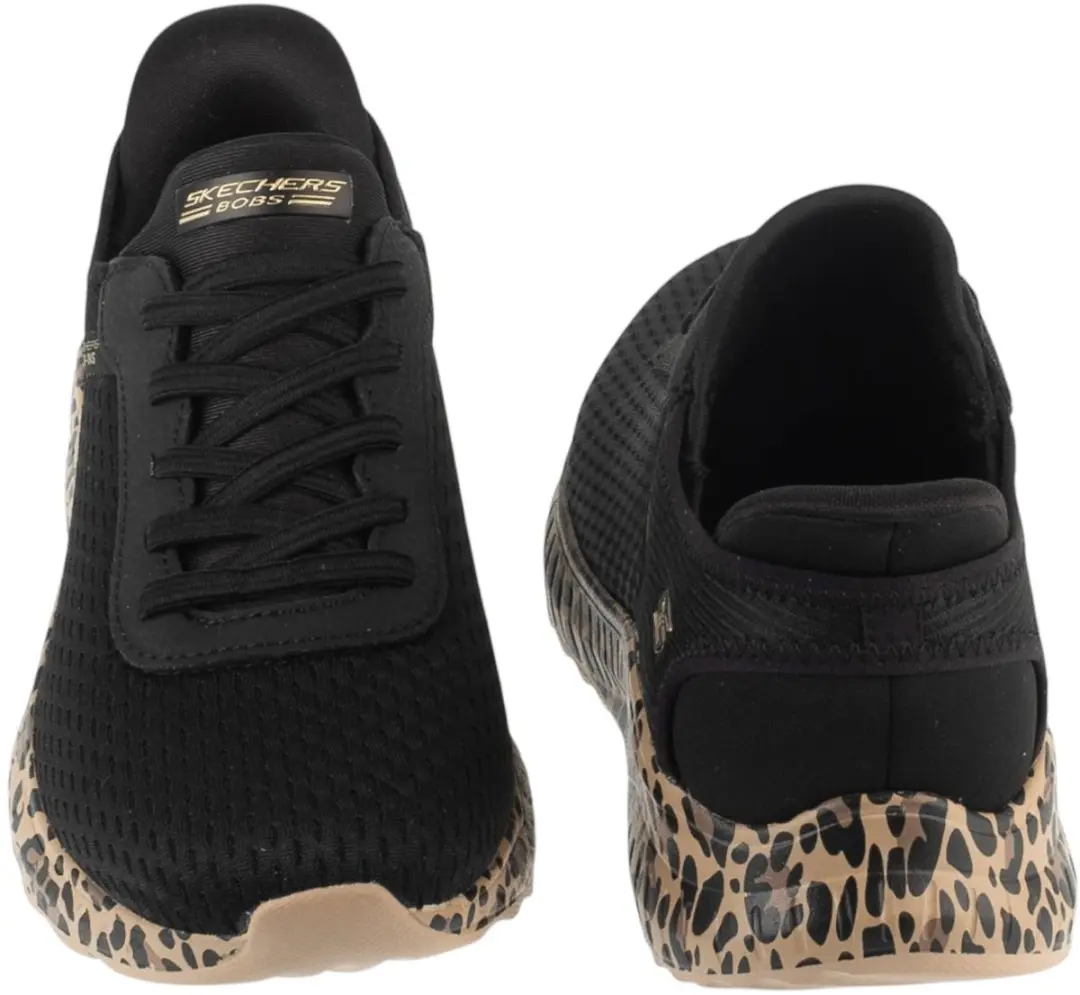 Skechers Slip-Ins Bobs Squad Chaos Sneakers 117246-BLK - Zwart