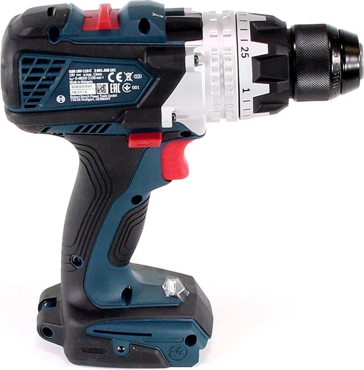 Bosch Professional GSR 18V-110 C Accuboormachine - 2 snelheden