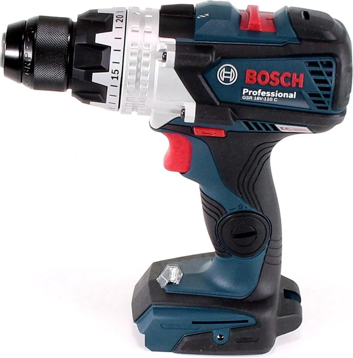 Bosch Professional GSR 18V-110 C Accuboormachine - 2 snelheden