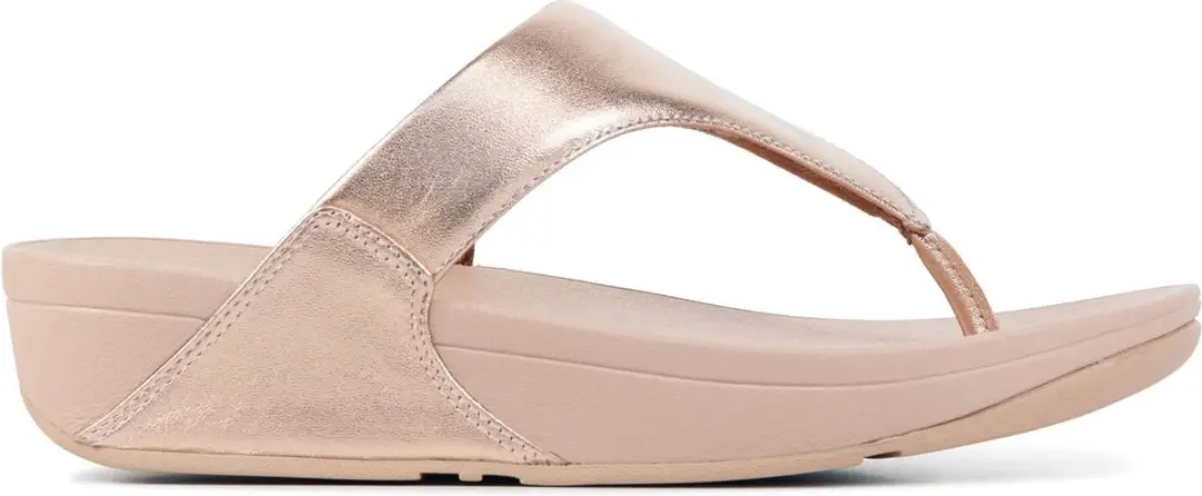 FitFlop Lulu Leather Teenslipper