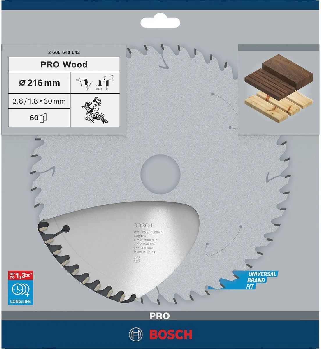 Bosch Professional CIRKZB Optima Zaagblad Metaal 30mm