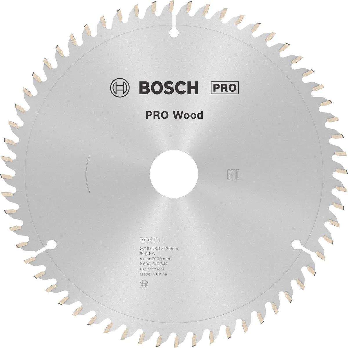 Bosch Professional CIRKZB Optima Zaagblad Metaal 30mm