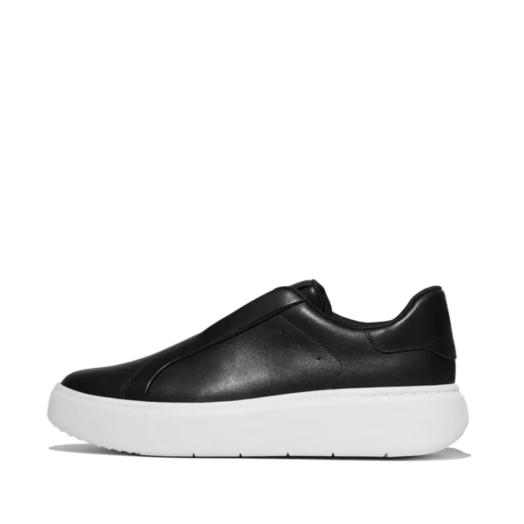 FitFlop RTG Leather Laceless Sneakers - Maat 40 - afbeelding 3 van 6