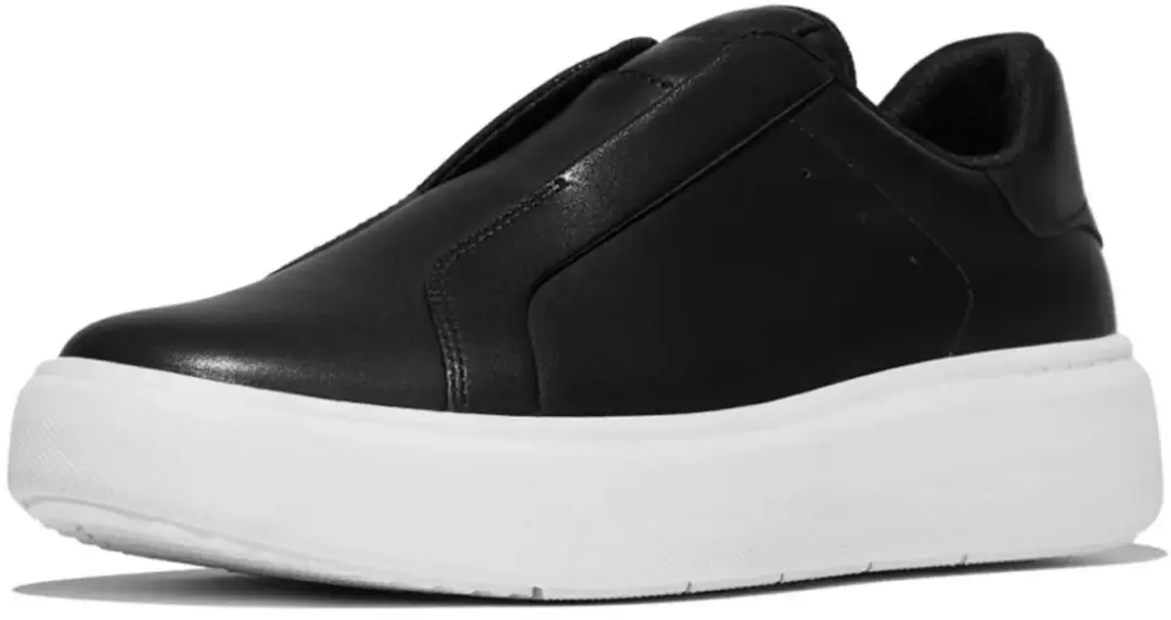 FitFlop RTG Leather Laceless Sneakers - Maat 40 - afbeelding 2 van 6