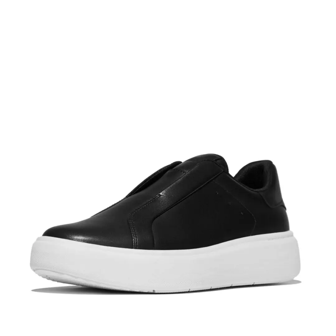 FitFlop RTG Leather Laceless Sneakers - Maat 40 - afbeelding 4 van 6